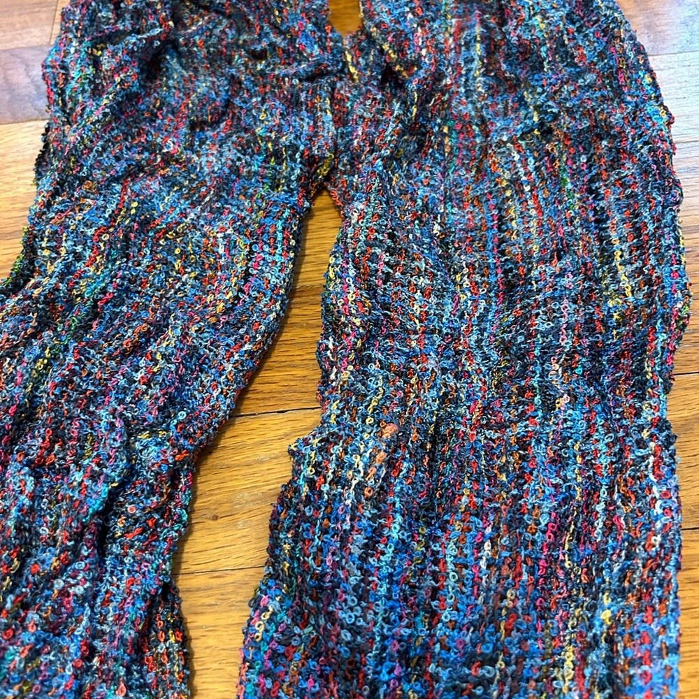 Multicolor Knit Scarf - Picture 6 of 7